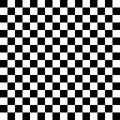Modern black and white chess board background. Royalty Free Stock Photo
