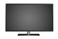 Modern blank flat screen TV set Royalty Free Stock Photo