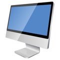 Modern blank monitor