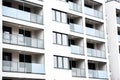 Modern block of flats , Luxury Apartment Building. Royalty Free Stock Photo