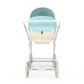Modern Blue Baby Carriage, Stroller, Pram. 3d Rendering Royalty Free Stock Photo
