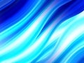 Modern blue flow poster Liquid wavy shape color background Wave flow blue