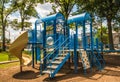 Modern Blue Playground