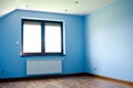 Modern blue room