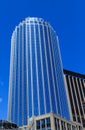 Modern Blue Tower in Boston