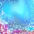 Modern blurred abstract glittering christmas background