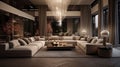 modern blurred elegant interior lounge