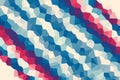 Modern Blurred Low Poly Gradient Crystallize Stipes Background Vector Illustration