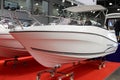 Modern boat Jeanneau Cap Camarat 6.5 BR in the exhibition Crocu