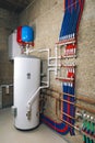 Modern boiler room independent heating system