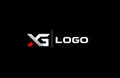 Modern Bold Letter XG Logo Design