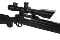 Modern bolt-action sniper rifle with optical scope Royalty Free Stock Photo