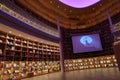 Bookshop interior in china Ã¯Â¼Å bookstore interior Royalty Free Stock Photo