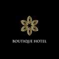 Modern Boutique hotel logo Design inspiration, luxury and clever vector illustration