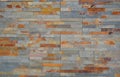 Modern brick pattern wall in pastell tone