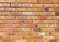 Modern brick wall with cement joints background Royalty Free Stock Photo