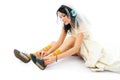Modern bride Royalty Free Stock Photo