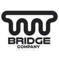 Modern bridge logo. Vector illustration.