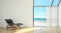 Modern bright interiors apartment 3D rendering illustration Royalty Free Stock Photo