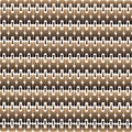 Modern Brown and Bronze Abstract Link Pattern for Textile and Branding Royalty Free Stock Photo