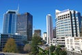 Modern building in Auckland city