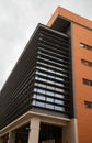 Modern building in Brindley place, Birmingham Royalty Free Stock Photo