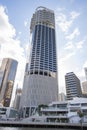 A modern building in Brisbane CIty, Australia Royalty Free Stock Photo