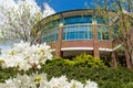 Modern building on campus Royalty Free Stock Photo