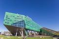 Modern building at campus of the Groningen university Royalty Free Stock Photo