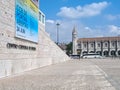 Modern building of Centro Cultural in Belem with museum Colecao Berardo in Lisbon Portugal Royalty Free Stock Photo
