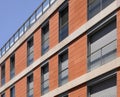 Modern building ceramic material facade