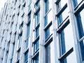 Modern Building detail Steel glass facade Exterior architecture Royalty Free Stock Photo