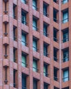 Modern Building Detail View, Tokyo, Japan Royalty Free Stock Photo