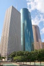 Modern building in downtown of Houston Royalty Free Stock Photo