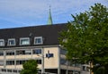 Modern Building in Downtown Kiel, the Capital City of Schleswig - Holstein Royalty Free Stock Photo