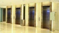 Modern building elevator lobby Royalty Free Stock Photo