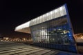 Modern building exterior view, Marseille, France