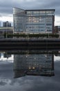 A modern building in Glasgow Royalty Free Stock Photo