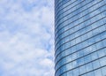 Modern building glass facade Architecture exterior Sky Reflection Royalty Free Stock Photo