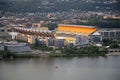 Modern building Heinz Field in city Pittsburgh