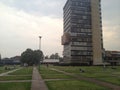 Modern Building inside a mexican University