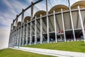 The modern building of National Arena in Bucharest Royalty Free Stock Photo