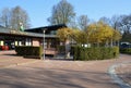 Modern Building in the Old Town of Walsrode in Spring, Lower Saxony Royalty Free Stock Photo