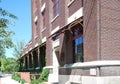 Modern Building in the Old Western Town of Billings, Montana Royalty Free Stock Photo