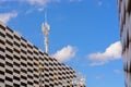 Modern building of shopping center in Cancun. Mexico Royalty Free Stock Photo