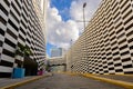 Modern building of shopping center in Cancun. Mexico Royalty Free Stock Photo