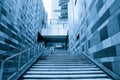 Modern building stairway Royalty Free Stock Photo