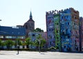 Modern Building in the Town Braunschweig, Niedersachsen