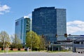 Modern Building in Tysons Corner, Fairfax County, VA Royalty Free Stock Photo