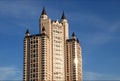 Modern building under sky Royalty Free Stock Photo